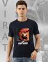 I Love Virat Kohli T-Shirt – 100% Cotton | Navy Blue Regular Fit Tee