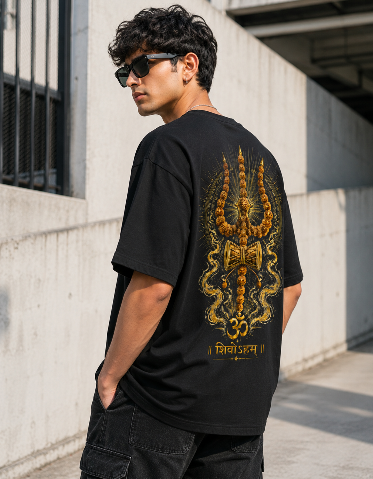 Shivoham oversized tshirt for men