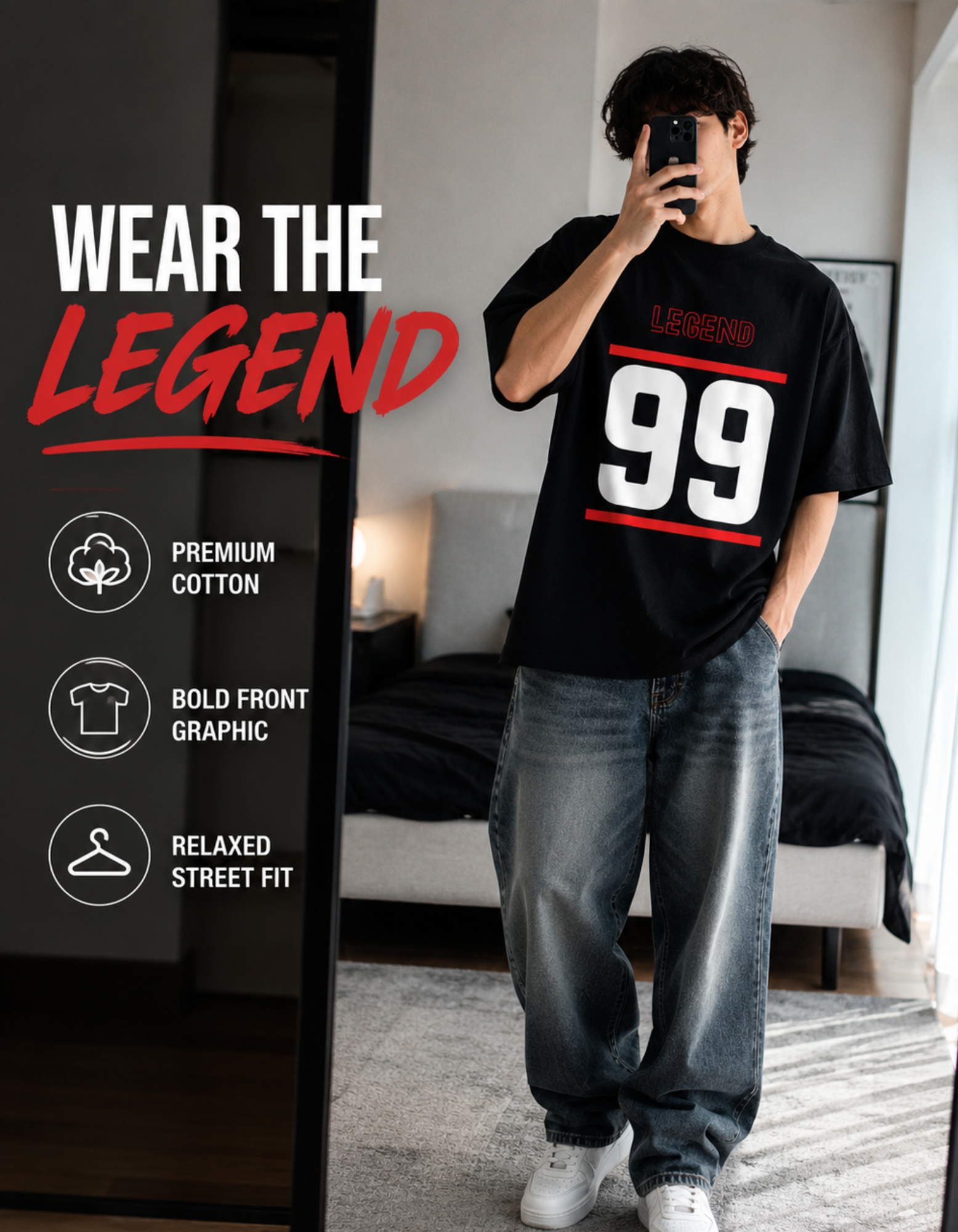 Streetwear Oversized T Shirt