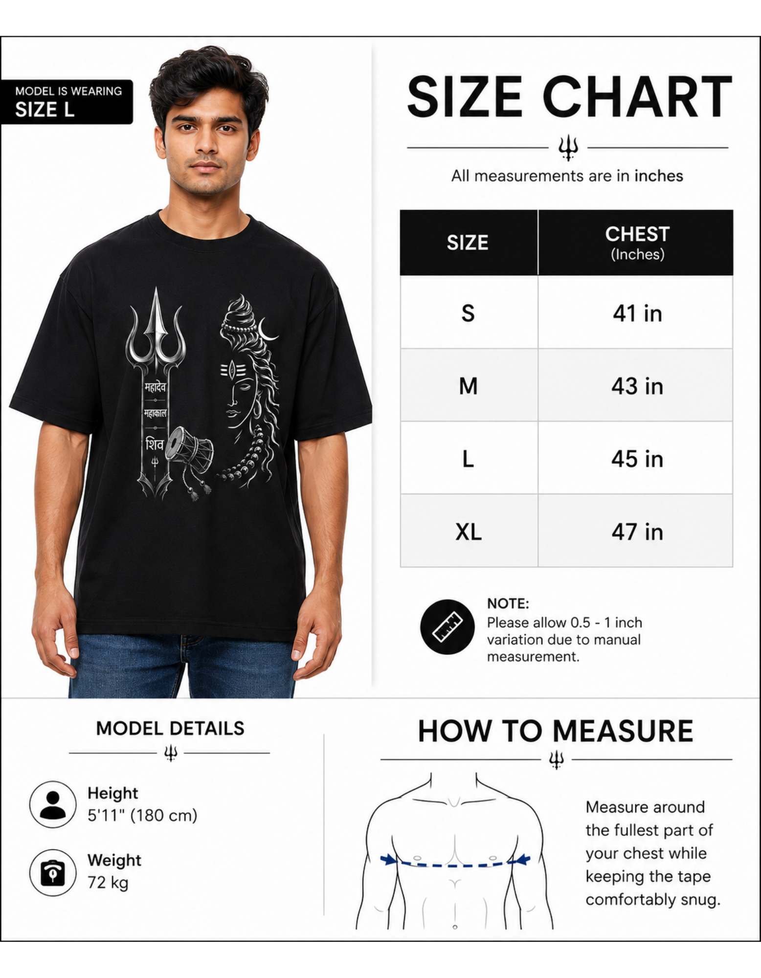 har har mahadev black tshirt
