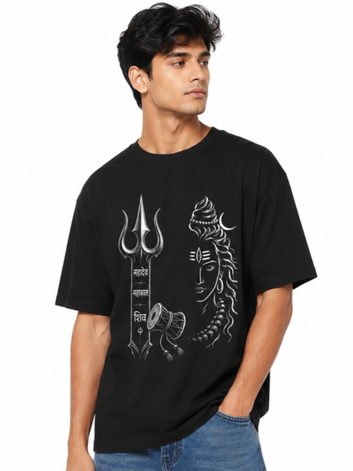 Mahadev Oversized T Shirt