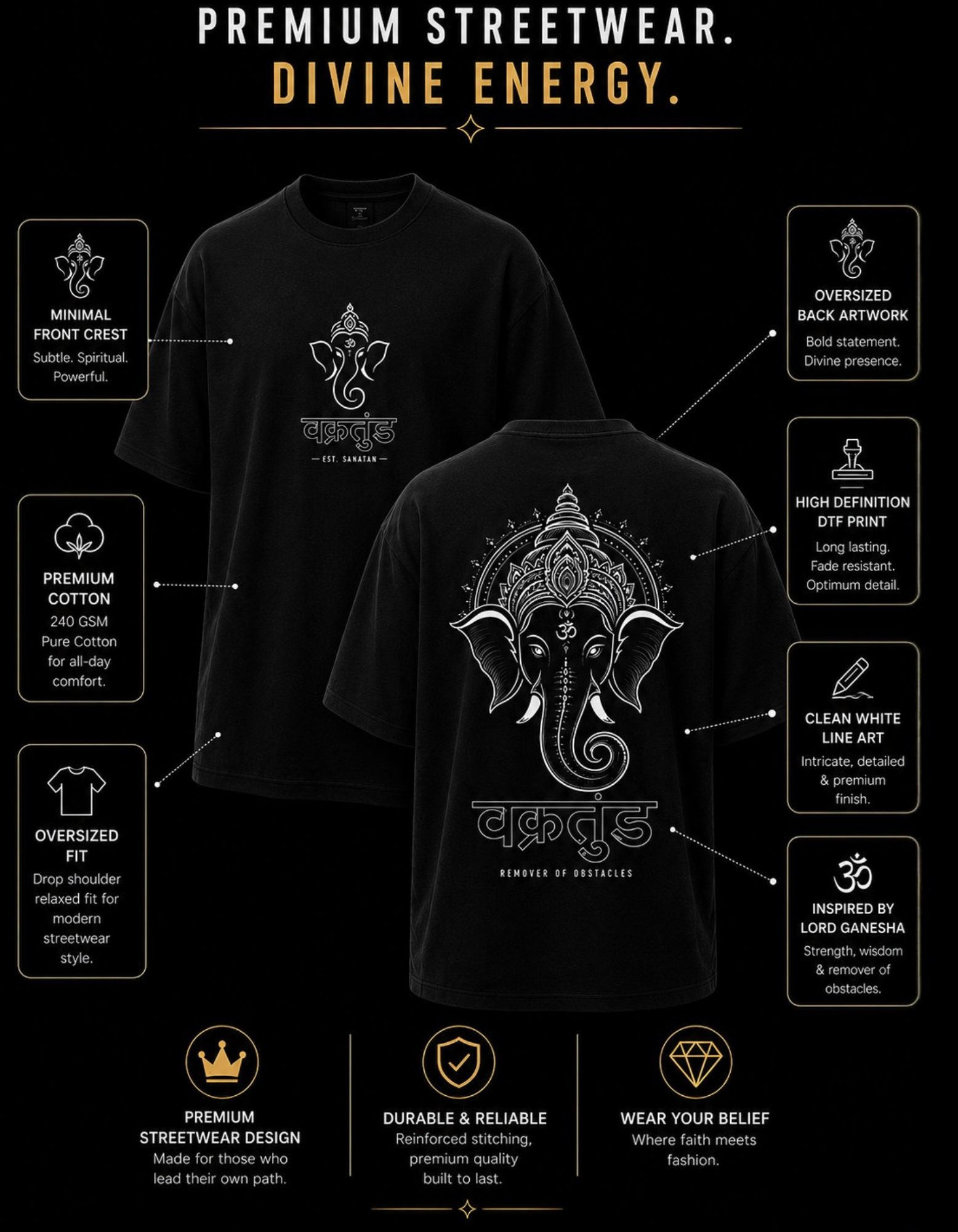 Indian Streetwear Tshirt