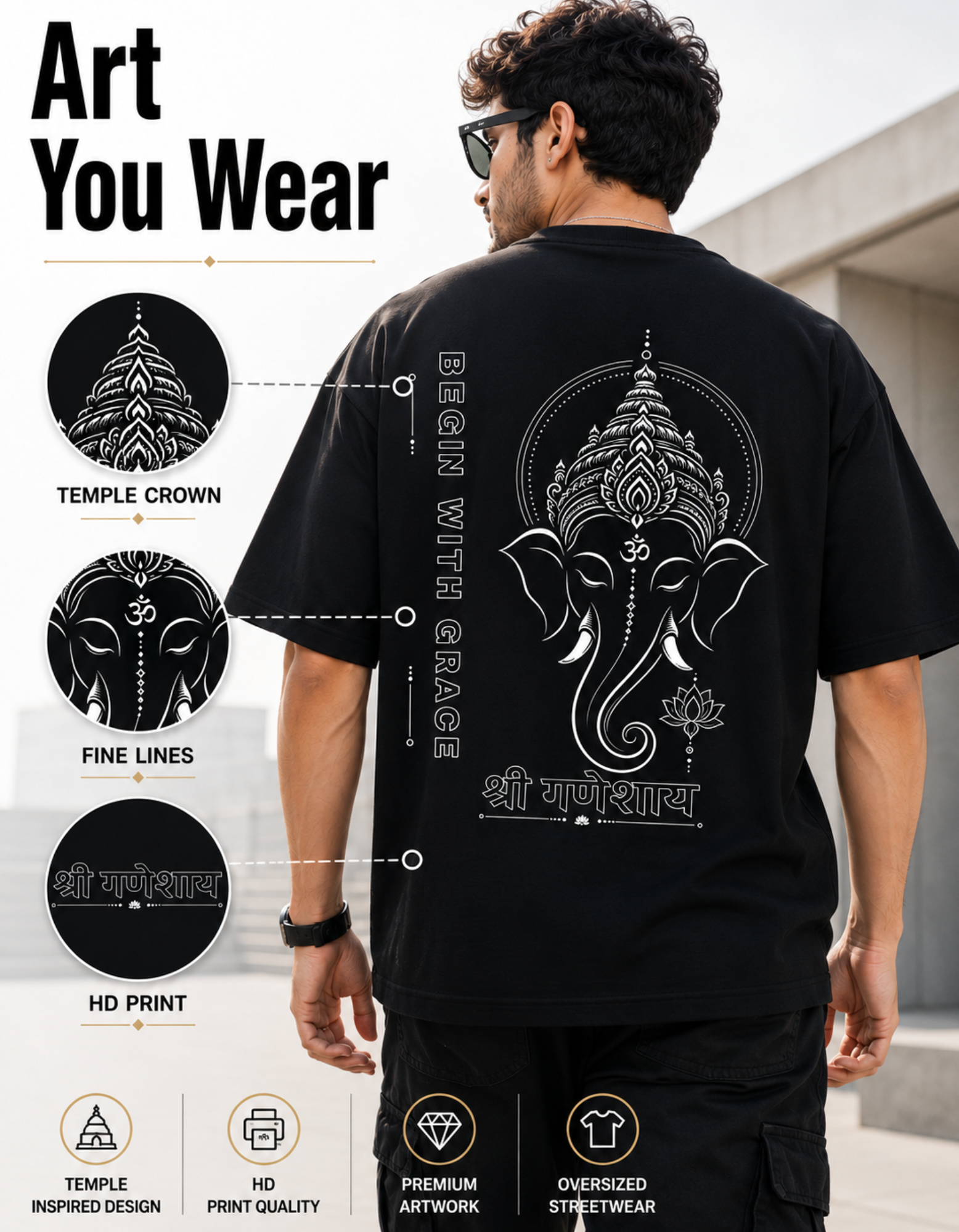 Ganesh Graphic Tshirt