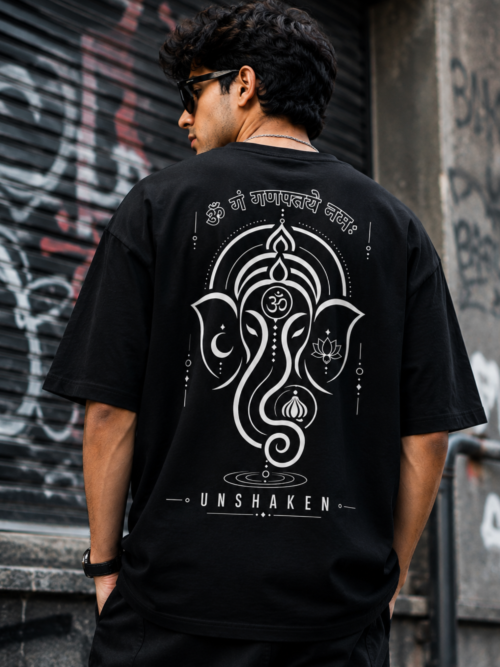 Ganesha Oversized T Shirt