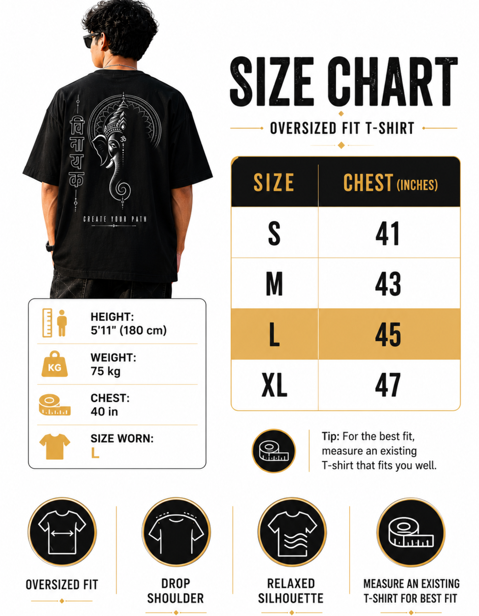 Oversized Streetwear India