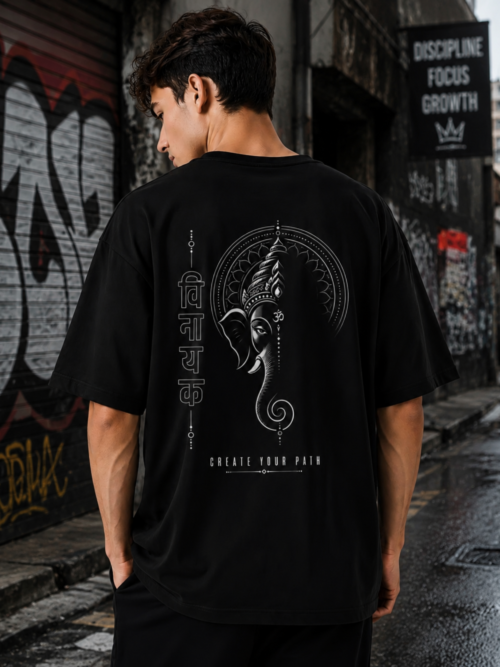 Oversized Ganesha T Shirt