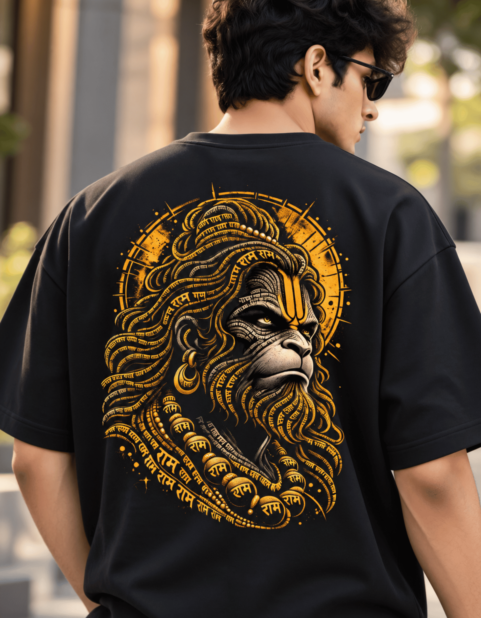 Hanuman oversized t shirt