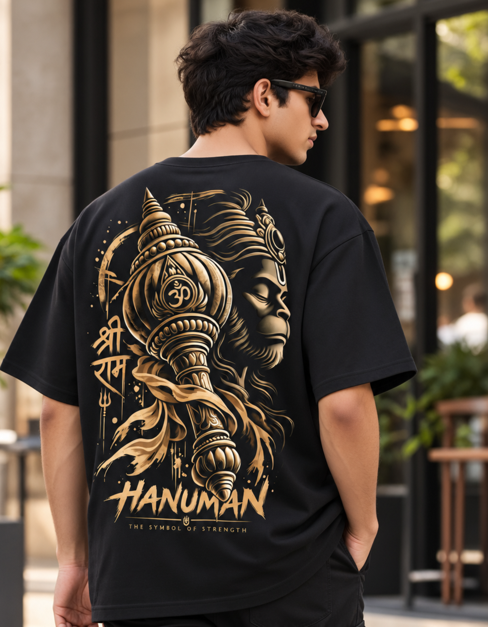 Hanuman Oversized T-Shirt