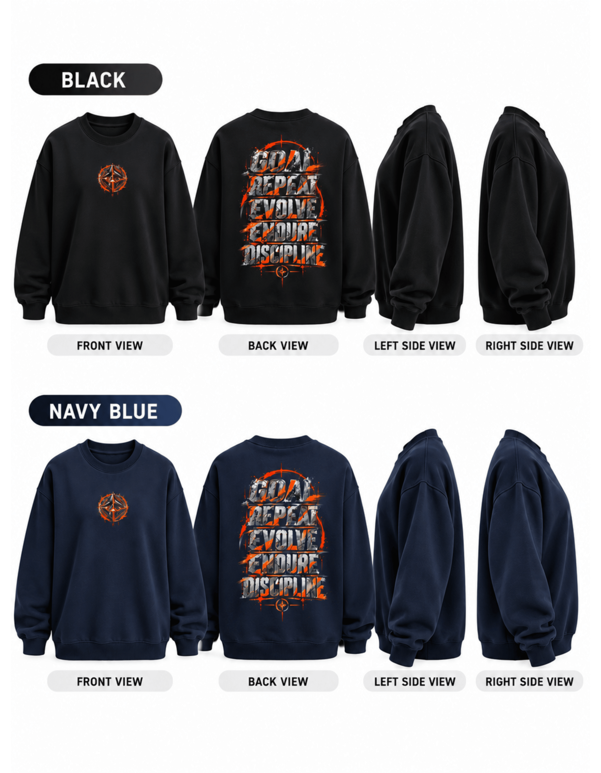 Women's streetwear sweatshirt