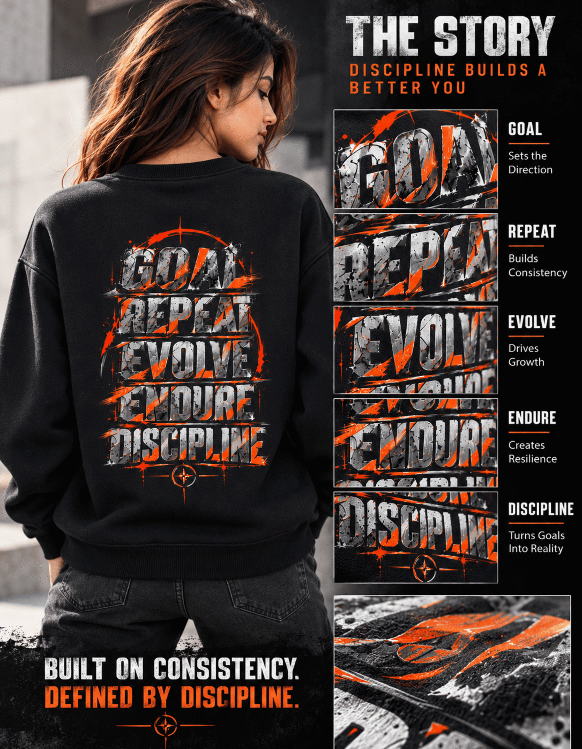 Women's casual winter sweatshirt