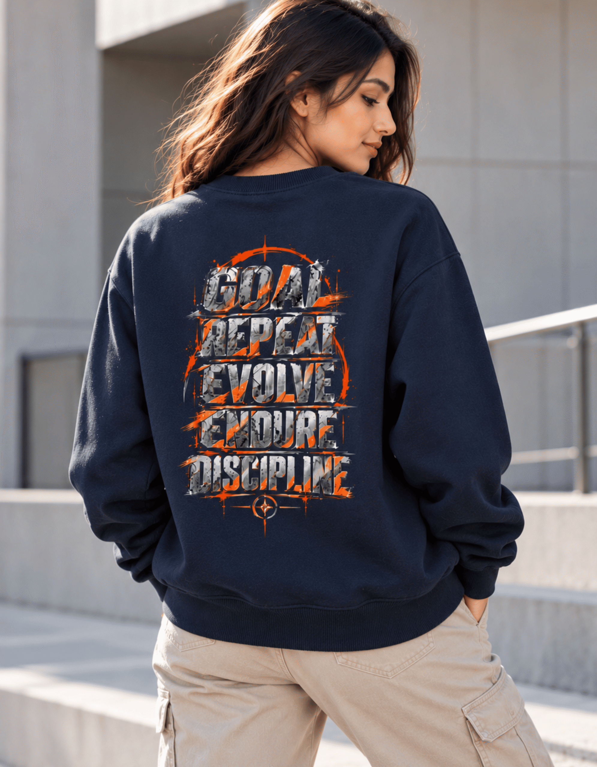 Printed Sweatshirt for Women