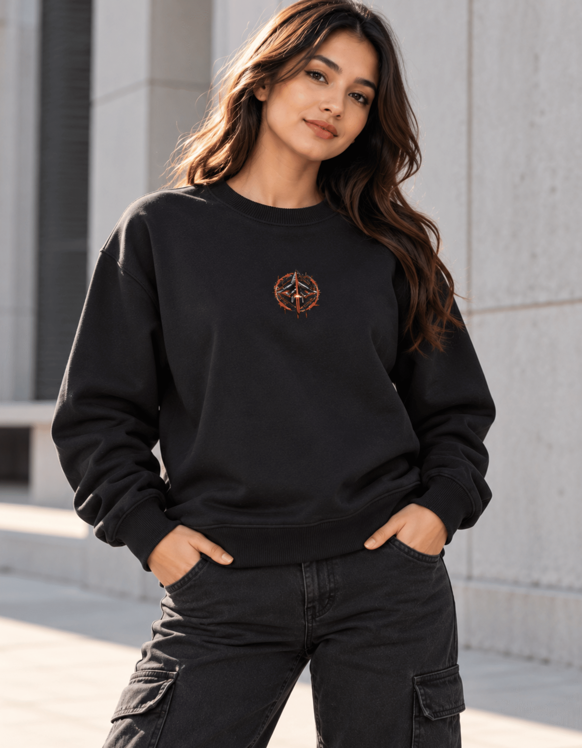 Women's motivational sweatshirt