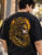 Hanuman Oversized T-Shirt – Black Cotton Graphic Tee for Men