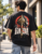Black Oversized T-Shirt for Men – Cotton Graphic Gada Streetwear Tee