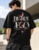 Destroy The Ego Black Oversized Graphic Tshirt for Men | Cotton Streetwear